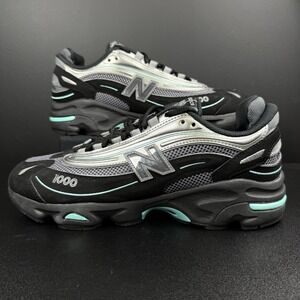 New Balance 1000 Athletic Shoes Black Teal‎ Men Size 13 Womens 11.5 M1000JR